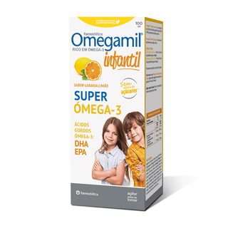 Omegamil Kids Orange-Lemon Flavor 100 Ml