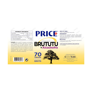 Burututu + Artichoke 70 Capsules Price