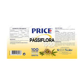 Price Passiflora 1500 100Comprimidos