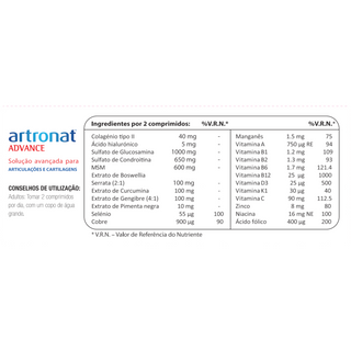 Artronat Advance Comprimidos