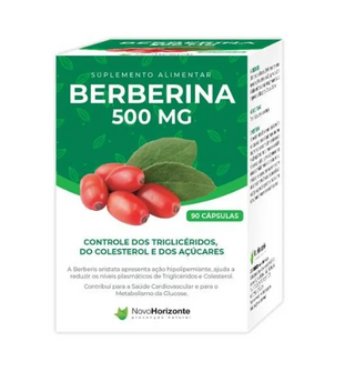 Berberina 500Mg 90 Caps Novo Horizonte