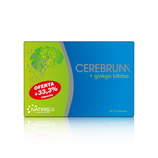 Cerebrum+Ginkgo Biloba Cápsulas