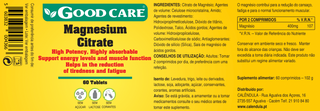 Magnesium Citrate GoodCare 60 Comp