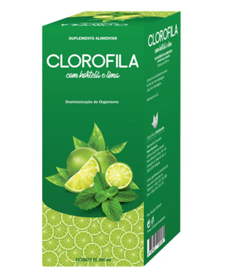 Clorofila C/ Hortela E Lima 500Ml. Novo Horizonte