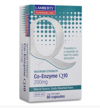 Co Enzima Q10 200Mg 60 Caps Lamberts