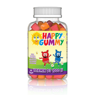 Happy Gummy Vit D 3 1000 Ui 60 Gomas