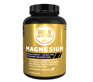 MAGNESIUM 600 mg 60 CAPS GOLD NUTRITION