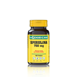Spirulina 750 Mg 100 Tablets Good Care