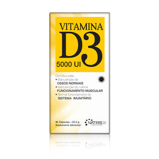 Vitamin D3 5000 IU (90 Capsules)