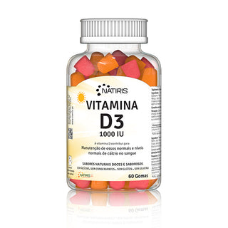 Vitamina D3 1000UII 60 Gomas