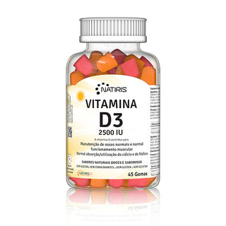 VITAMINA D3 2500IU 45 GOMAS