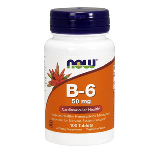 Vitamina B6 50Mg 100Comp NOW