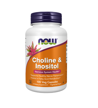 CHOLINE INOSITOL 100 CAPS 500MG NOW