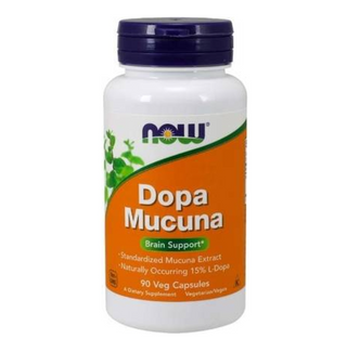 DOPA MUCUNA 90 VCAPS 400MG (15% L-DOPA) NOW