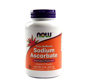 Vitamina C Sodium Ascorbate 227G Now